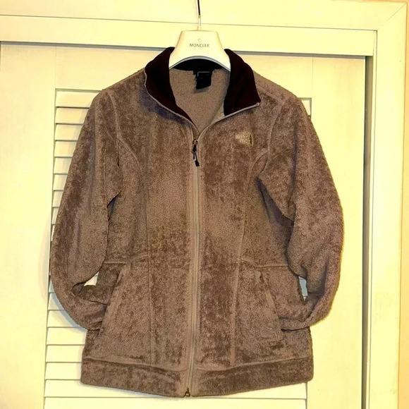 The North Face Designer Logo Women’s Polyester Gray Jacket/Coat - Picture 1 of 4
